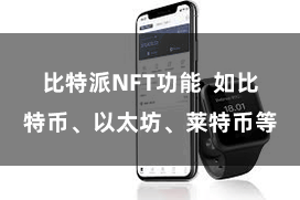 比特派NFT功能  如比特币、以太坊、莱特币等