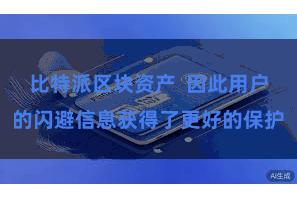 比特派区块资产  因此用户的闪避信息获得了更好的保护