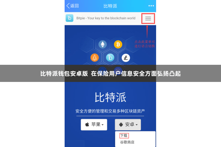 比特派钱包安卓版  在保险用户信息安全方面弘扬凸起