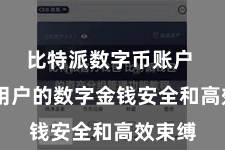 比特派数字币账户  确保用户的数字金钱安全和高效束缚