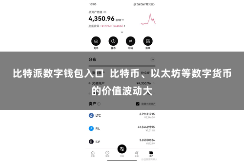 比特派数字钱包入口  比特币、以太坊等数字货币的价值波动大